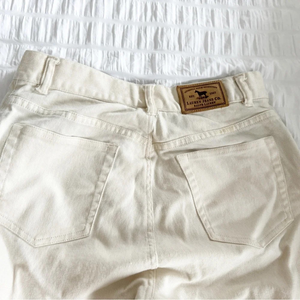 Lauren Ralph Lauren Jeans Co Beaded Bootcut Vintage Size 6 High Waist Size 6 90s - Picture 7 of 10
